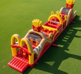 T7-4236 McDonald Theme Inflatable Obstac...