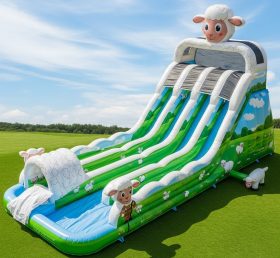 T8-5428 Sheep Theme Inflatable Water Sli...