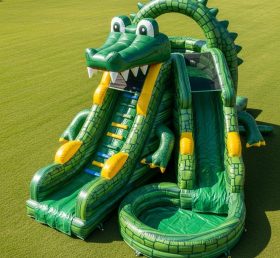 T8-5523 Crocodile Theme Inflatable Water...