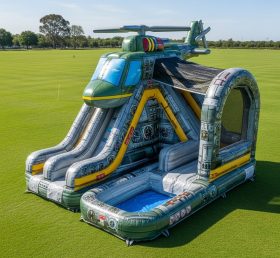 T8-5621 Helicopter Theme Inflatable Wate...