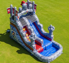 T8-5655 Knight Theme Inflatable Water Sl...
