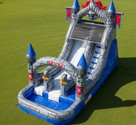 T8-5660 Knight Theme Inflatable Water Sl...