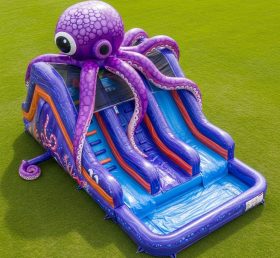 T8-5715 Octopus Theme Inflatable Water S...