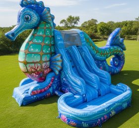 T8-5795 Seahorse Theme Inflatable Water ...