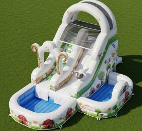 T8-5808 Sheep Theme Inflatable Water Sli...