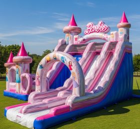 T8-7134 Barbie Theme Inflatable Water Sl...