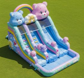 T8-7189 Care Bears Theme Inflatable Wate...