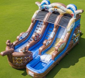T8-7377 One Piece Theme Inflatable Water...