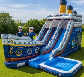 T8-7581 Titanic Theme Inflatable Water S...