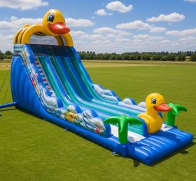 T8-7755 Duck Theme Inflatable Slide