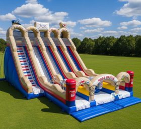 T8-7811 Post Office Theme Inflatable Sli...