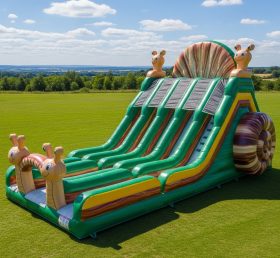 T8-7818 Snail Theme Inflatable Slide