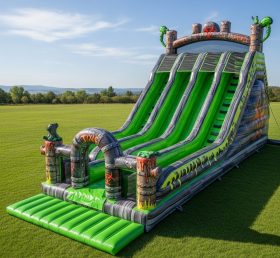 T8-7822 Toxic Theme Inflatable Slide