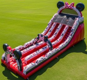 T8-9038 Mickey & Minnie Inflatable Slid...