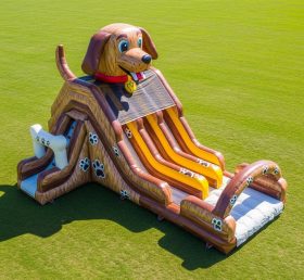 T8-9056 Dog Inflatable Slide