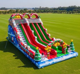 T8-9132 Christmas Inflatable Slide