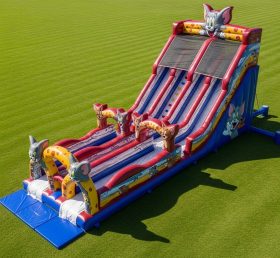 T8-9138 Tom and Jerry Inflatable Slide
