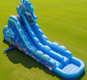 T8-9203 Seahorse Theme Inflatable Water ...