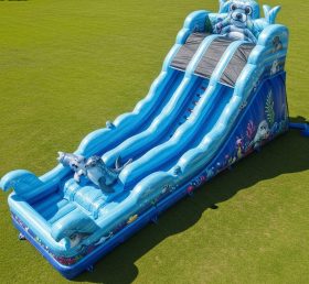 T8-9259 Seal Ocean Inflatable Water Slid...
