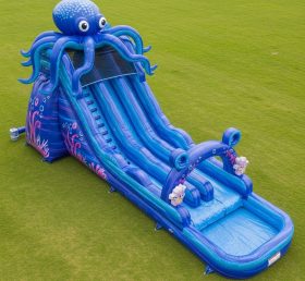 T8-9263 Octopus Inflatable Water Slide