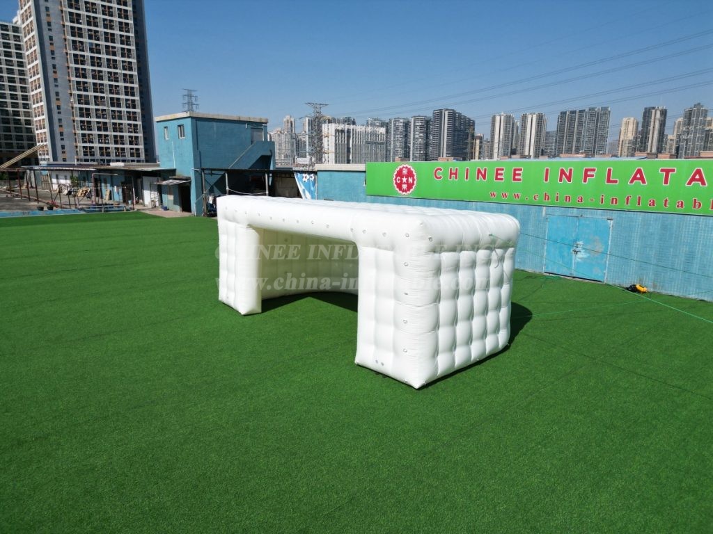 Tent1-5200 Pure White Inflatable Cube Tent