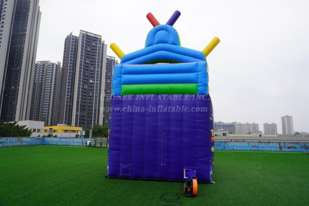 T8-9428 Toy Story Theme Inflatable Dry Slide