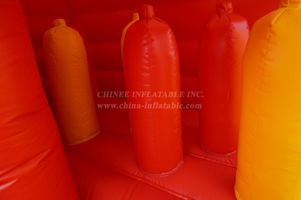 T2-8120 Fire Truck Inflatable Playground