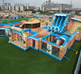 GF3-189 Moana Theme Inflatable Park