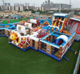 GF3-200 One Piece Theme Inflatable Park