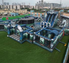 GF3-272 Wolf Theme Inflatable Park