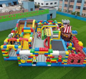 GF3-345 Lego Theme Inflatable Park