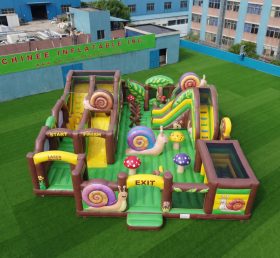 GF3-402 Snail Theme Inflatable Park