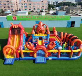 GF3-543 Lobster Theme Inflatable Park