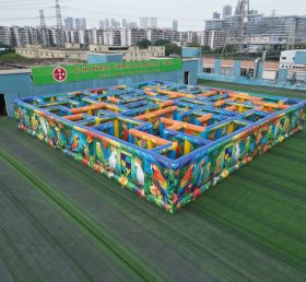 MAZE1-109 Parrot Theme Inflatable Maze