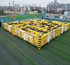 MAZE1-14 Bee Theme Inflatable Maze
