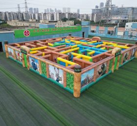 MAZE1-185 Zootopia Theme Inflatable Maze