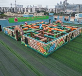 MAZE1-40 Dinosaur Theme Inflatable Maze
