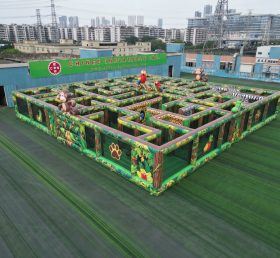 MAZE1-76 Jungle Theme Inflatable Maze