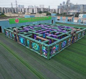 MAZE1-86 Magic Forest Theme Inflatable M...