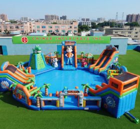 Pool3-773 Rusty Rivets Theme Pool Water ...
