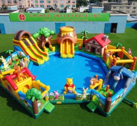 Pool3-787 Winnie the Pooh Theme Pool Wat...