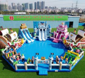 Pool3-816 One Piece Theme Pool Water Par...