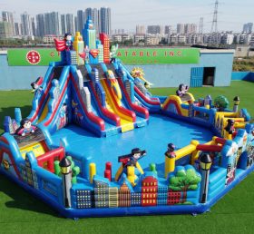 Pool3-827 Superhero Theme Pool Water Par...
