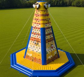 T11-4509 Bee Theme Inflatable Climbing W...
