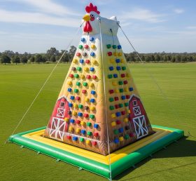 T11-4528 Chicken Theme Inflatable Climbi...