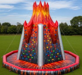 T11-4722 Volcano Theme Inflatable Climbi...
