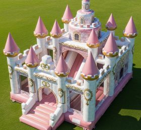 T2-8693 Weddings Theme Inflatable Castle...