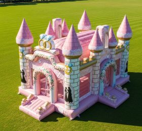 T2-8702 Weddings Theme Inflatable Castle...