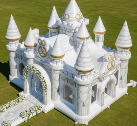 T2-8726 Weddings Theme Inflatable Castle...