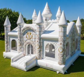 T2-8753 Weddings Theme Inflatable Castle...